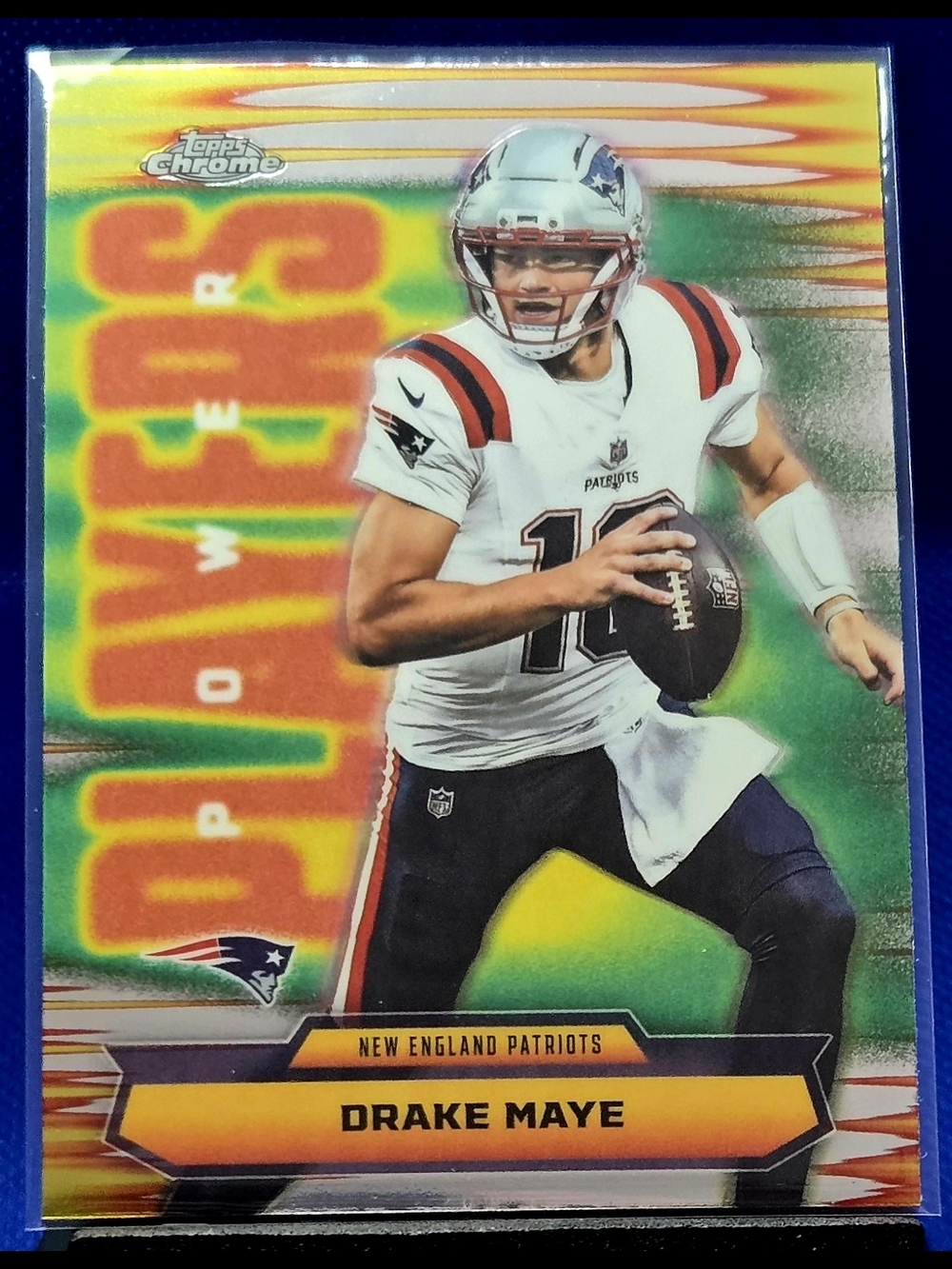 2025 Topps Chrome : POWER PLAYERS #PP-10 Drake Maye